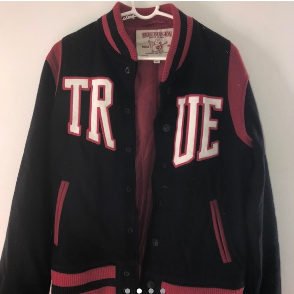 True religion varsity jacket - Picture 3 of 3